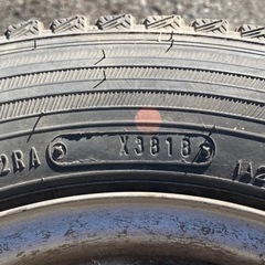 グッドイヤー　アイスナビ　ホイール付き4本セットの画像