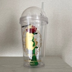 美女と野獣　タンブラー　スタバ風　ディズニー　ディズニーランドの画像