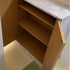 シューズボックス(靴入れとしては未使用)の画像
