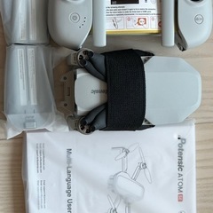 新品、半額以下】ドローン GPS カメラ付き 4K オプティカルフロー 小型