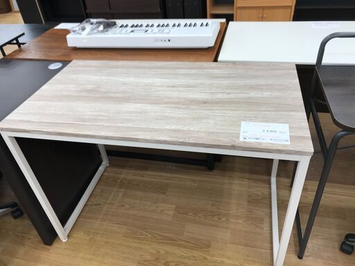 ★ジモティ割あり★  デスク 木 H74×W100×D60 クリーニング済み KJ1152
