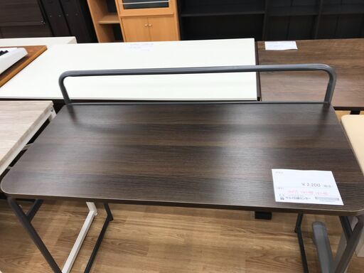 ★ジモティ割あり★  デスク 茶 H75×W98×D46 クリーニング済み KJ1153