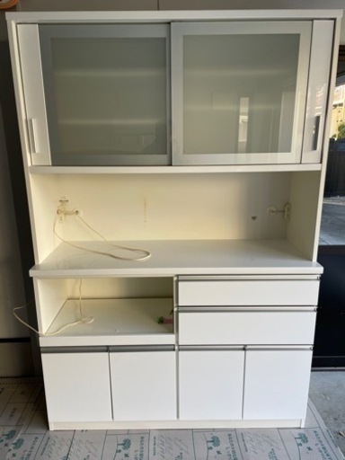 松田家具　カップボード　引き取り希望　近場のみ配送別途費用で相談