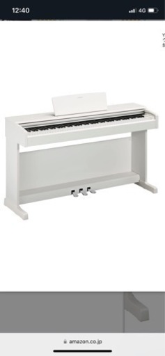 【引き取り限定】YAMAHA 電子ピアノ (21年製)