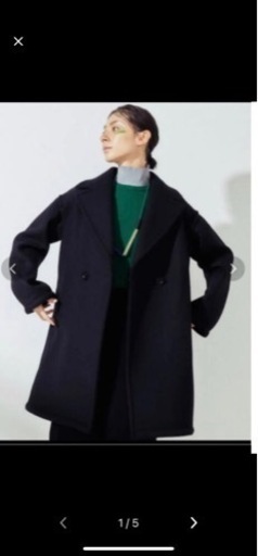 UN3D. アンスリード 20AWバックオリガミコート F ウール ブラック