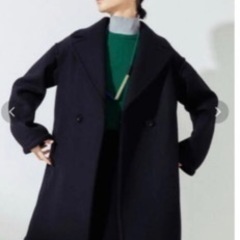 UN3D. アンスリード 20AWバックオリガミコート F ウール ブラック