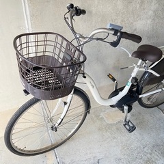 美品 電動アシスト自転車 YAMAHA pas With