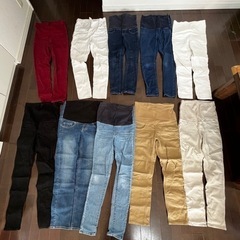 【無料】マタニティパンツ 10枚セット