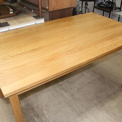 ★特別価格 W1400大幅値下げ★MUJI 無印良品 無垢材テーブル オーク材 美品！ 販売★大田区・品川区配送・設置無料★店頭取引歓迎！
