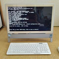 デスクトップパソコン液晶一体型(NEC VN370/D)の画像