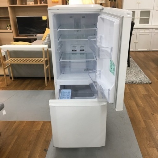 S175 三菱 【右開き】146L 2ドアノンフロン冷蔵庫 keyword キーワードホワイト MR-P15EC-KW ⭐動作確認済 ⭐クリーニング済