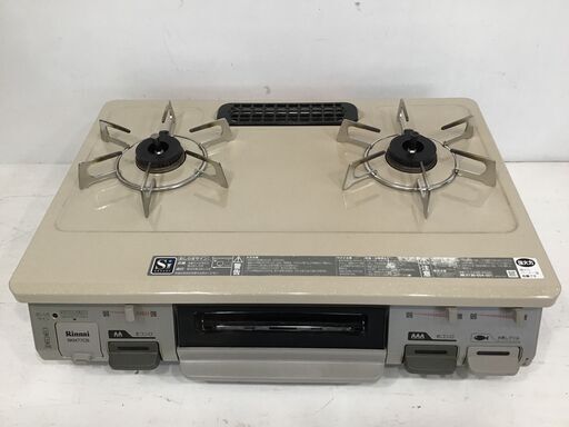 22Y026 ジ5 Rinnai リンナイ ガスコンロ LPガス用 右強火 2018年製 RT64JH-R 中古