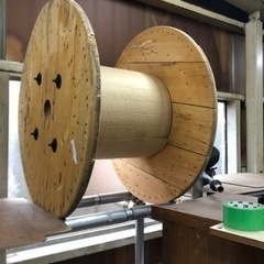 電線ドラム　の画像