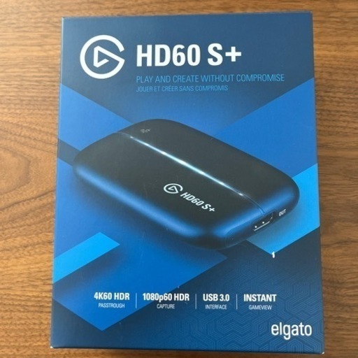 【値下げ中】elgato HD60S+ 外付けキャプチャーボード　中古
