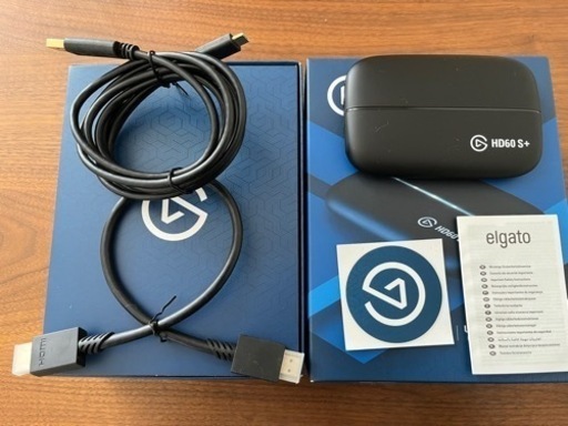 【値下げ中】elgato HD60S+ 外付けキャプチャーボード　中古