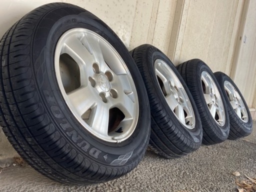 【19年製・バルブ替済】195/65R15 エナセーブ　トヨタ純ホイール　4本