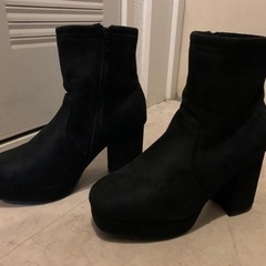 最終価格！！ブーツ　黒　厚底の画像
