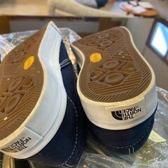 North Face スニーカー　紺23cmの画像