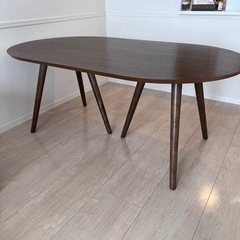 ダイニングテーブル&ハイバックチェア6脚の画像