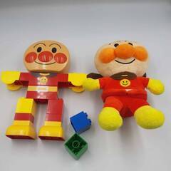 現状品 子供向けグッズ Creative Beads 小学一年生 ふろく アンパンマン ぬいぐるみ ブロック しまじろう A-2622-5の画像