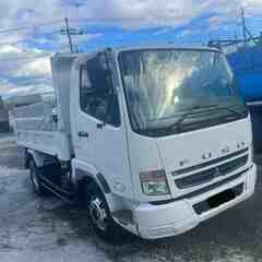 【車検付き】三菱ふそう　ファイター　ダンプ　　型式PDG-FK7...