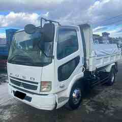 【車検付き】三菱ふそう　ファイター　ダンプ　　型式PDG-FK71R　最大積載3,800kg　6速　走行距離15万km 平成21年式の画像