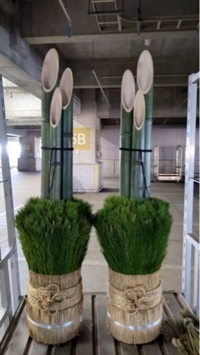 門松　一対　5.5尺