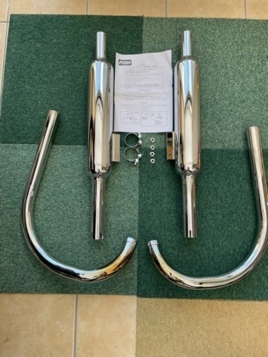 posh w1マフラー　W650