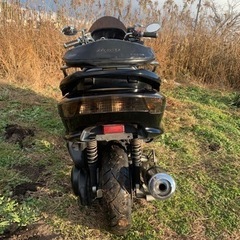 ヤマハマジェスティ250C 5連メーターの画像