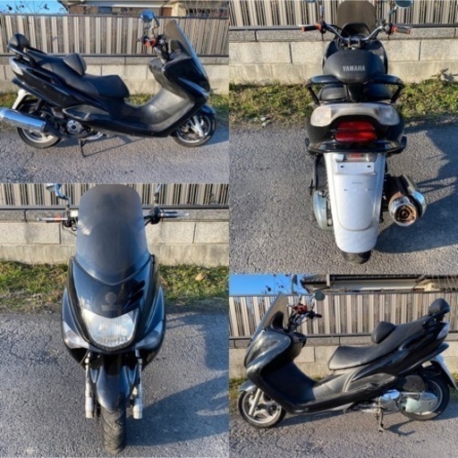 ☆マジェスティ125☆バッテリー・プラグ・グリップなど新品交換^_^キャブレーターオーバーホールで快調ですよ☆125ccピンクナンバー車両☆