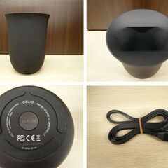 LEXON OBLIO LH59 UV除菌ワイヤレス充電器 Qi認証 ブラック レクソン 携帯充電器 USB 苫小牧西店の画像