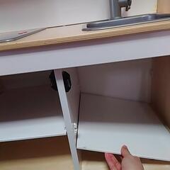 IKEA　キッチン　おままごとの画像