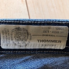 Diesel デニム　メンズ　サイズ28の画像