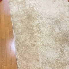 ラクッションラグ190×240センチの画像