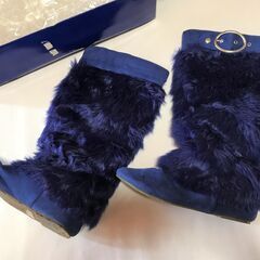 Cロングブーツ　レディース　防寒　TAMMY-02　サイズ７の画像