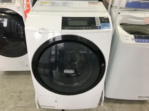 洗濯機の分解クリーニング行っています！配送設置込み！！日立10Kドラム式洗濯乾燥機　2017年製！分解クリーニング済み！！