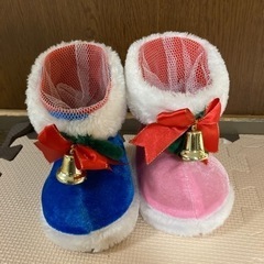 クリスマス　お菓子入れ　長靴　２つセット
