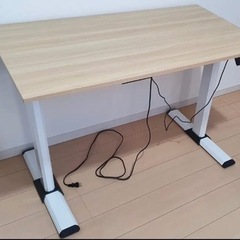 Fenge 昇降式デスク電動 スタンディングデスク 幅120cm 奥行き60cm