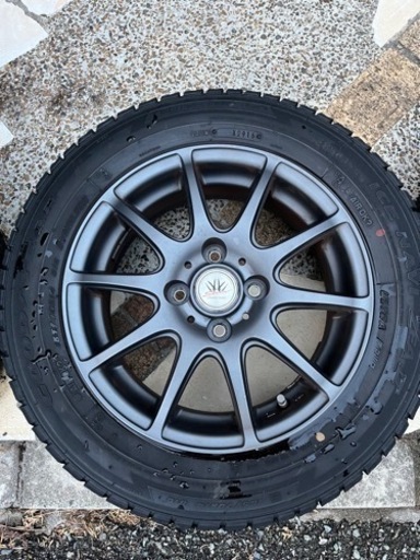 スタッドレス、ホイール4本セット　14インチ