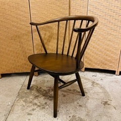 《売約済》【池上店】  アーコール　ERCOL スモーカーズチェア　カウホーンチェア　ダイニングチェア　ラウンジチェア　英国　ビンテージ　アンティーク　1957-1976 アームチェア　希少　レア　人気　イギリス 🚚運搬無料エリア有 / 大田区 リサイクルショップ 🪜Lumberroom - ランバールーム - 池上店 / 池上駅 大森駅 蒲田駅 最寄り🪜の画像