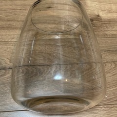 IKEA 花瓶 BERAKNA ベレークナ クリアガラス 高さ18cmの画像