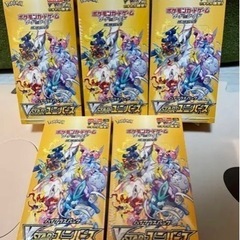 ポケモン - ポケモンカード　VSTARユニバース　シュリンク付　5BOX ポケモンカードゲーム ポケモン VSTARユニバース BOX ブイスター
