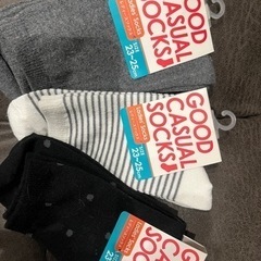 婦人ソックス3足セット