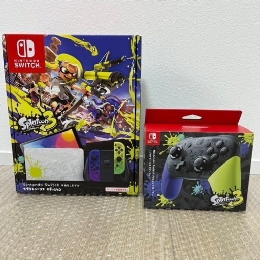 ★【新品未開封】任天堂Switch スプラトゥーン3エディション プロコン