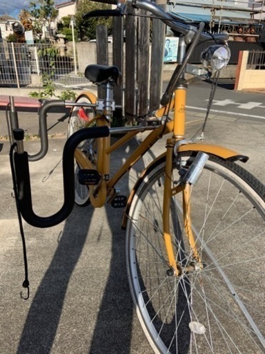 【アサヒサイクル】サーフラック付き自転車