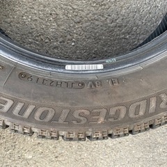 スタッドレ155/65R14２本ですの画像