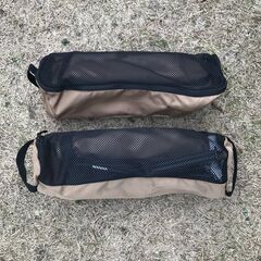 折り畳み ハイバックチェア ヘッドレスト付 キャラメル色【2脚セット】の画像