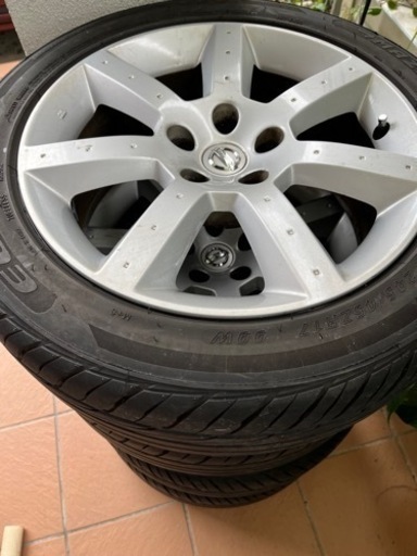 NISSANタイヤホイール4本セット17インチ【フェアレディz純正】