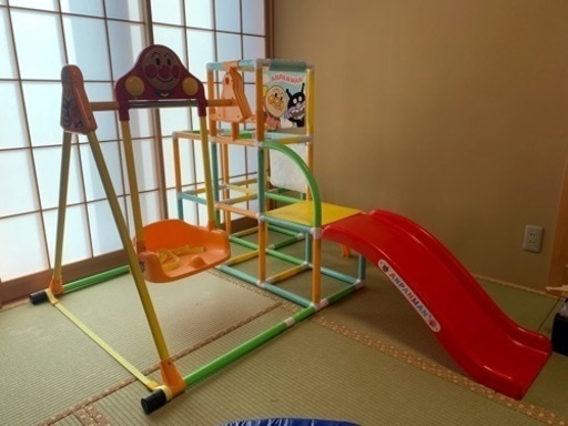 【値下げ可】アンパンマン　うちの子天才　ブランコパークDX