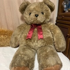 大きいクマのぬいぐるみ　巨大　子供　孫　大きな　ビッグサイズ　テ...